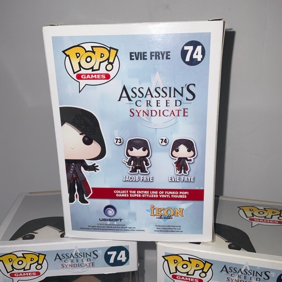 FUNKO ASSASSINS CREED EVIE FRYE VAULTED NIB PRICE FIRM - Picture 3 of 6